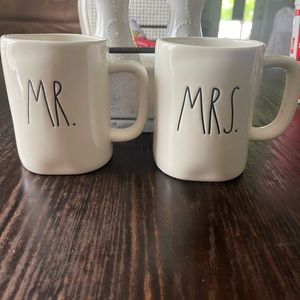 Rae Dunn Mr. And Mrs. Mugs